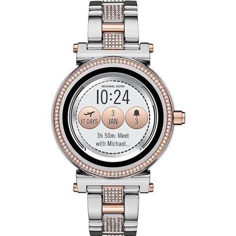 michael kors access smartwatch 42mm stainless steel two-tone stainless steel|Michael Kors Access Gen 5e Darci Two.